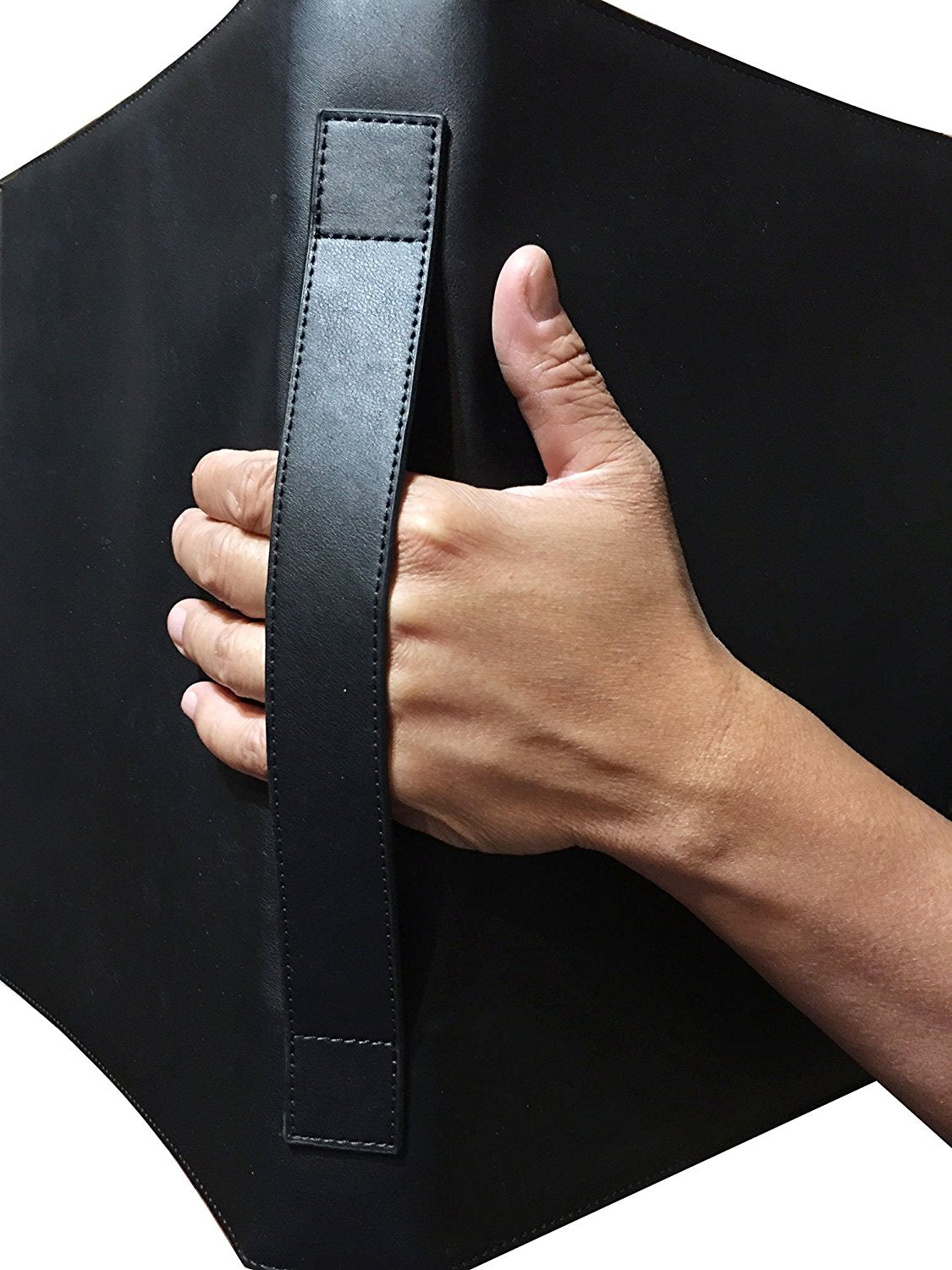 MSP-220-  10" x 13.5" Large Music Choir Folder with Detachable Strap, 3 Ring Binders (Black)