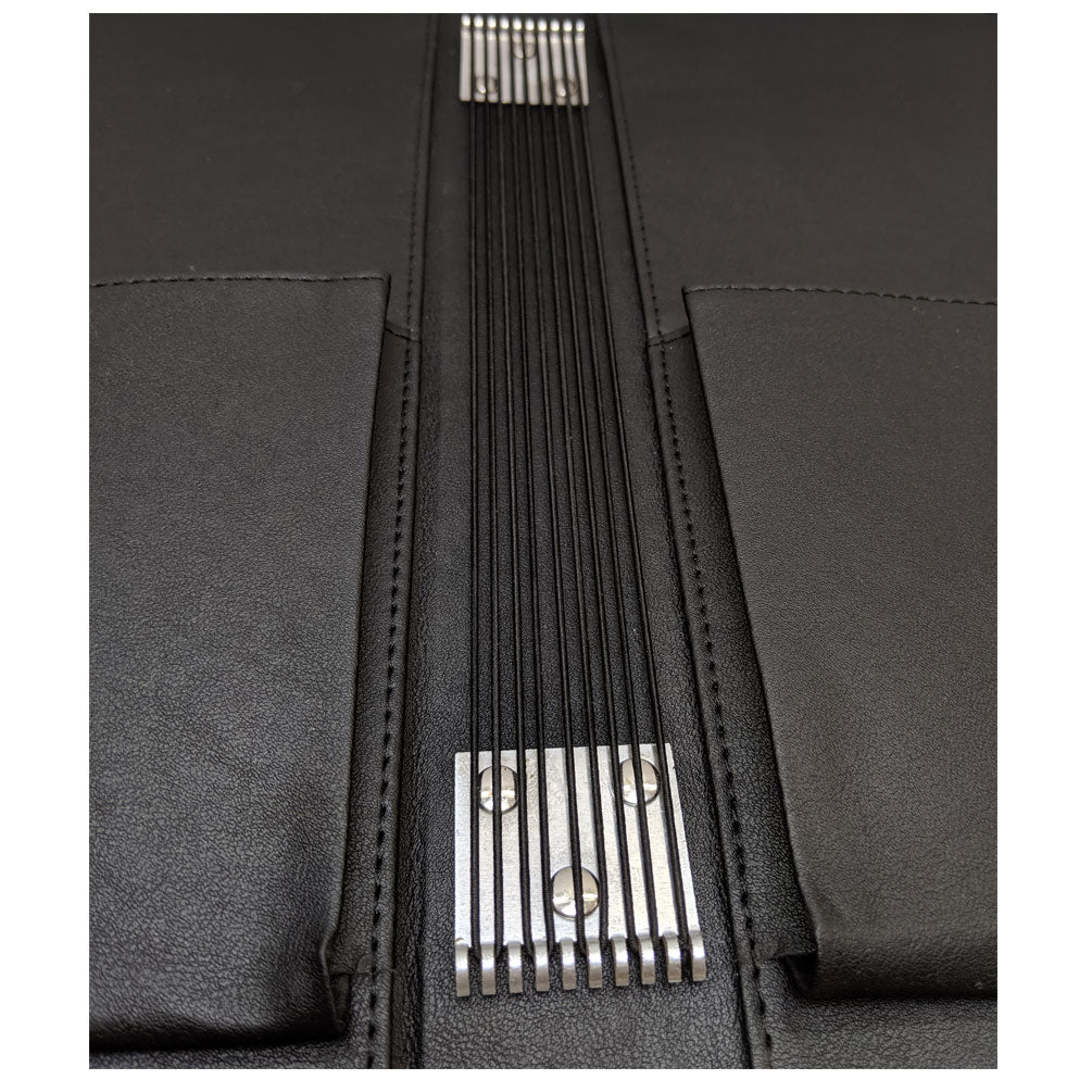 MSP-200  Sheet Music Holder | 9.5 x 12"- Elastic strays Choir Folder with Hand Strap for Musician