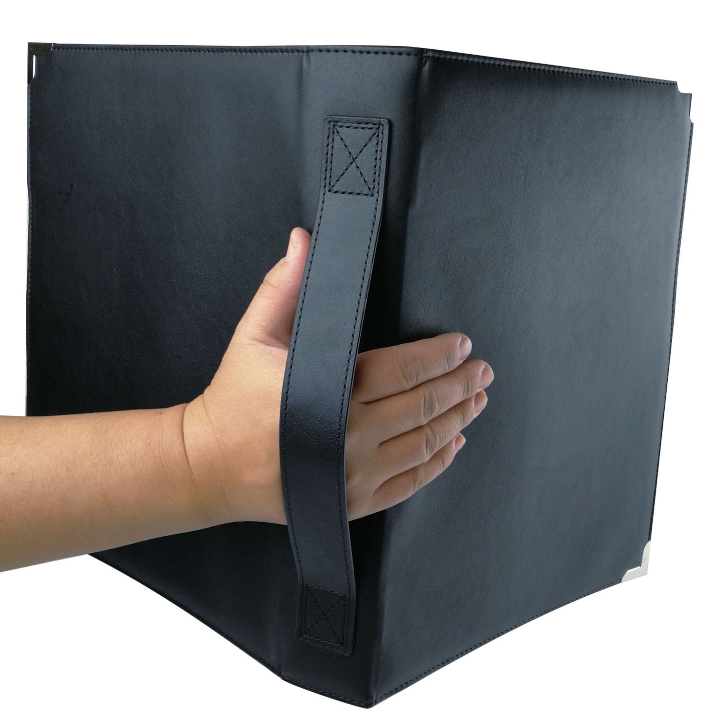 MSP-200  Sheet Music Holder | 9.5 x 12"- Elastic strays Choir Folder with Hand Strap for Musician